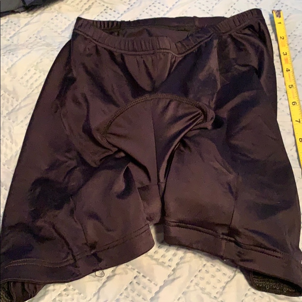 Padded spin/bike shorts